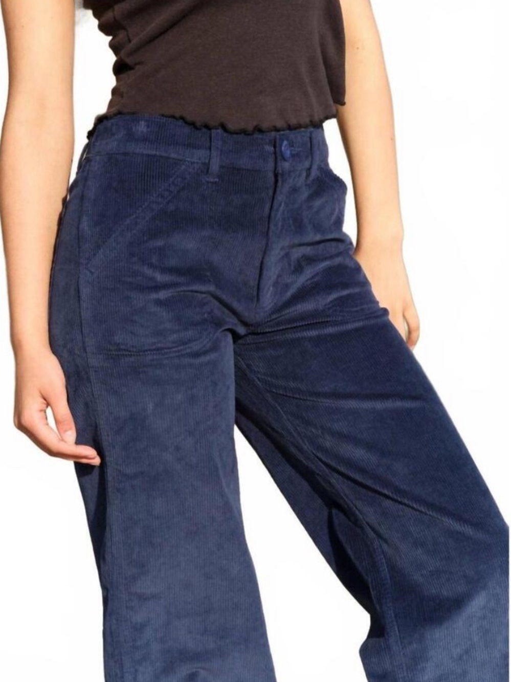 Mollusk Blue Corduroy Pants - Picture 3 of 8